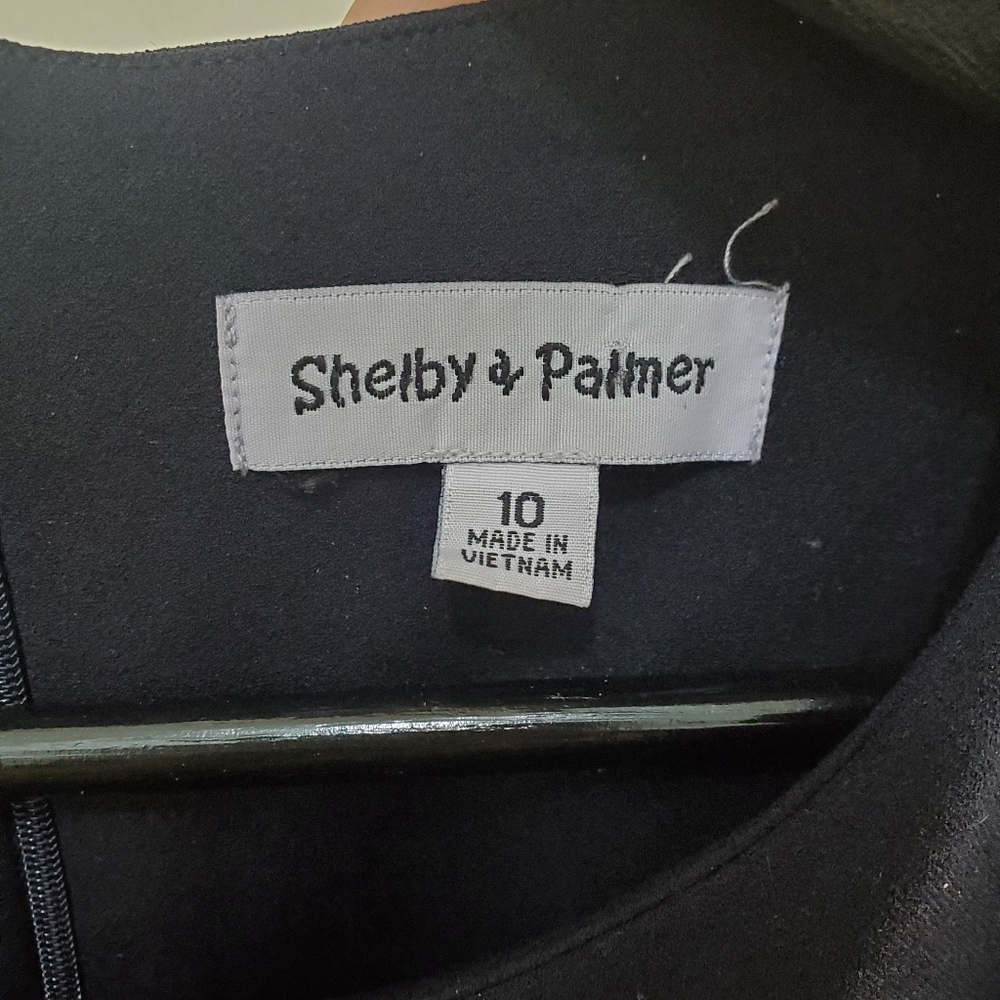 Navy blue work dress - Picture 3 of 4